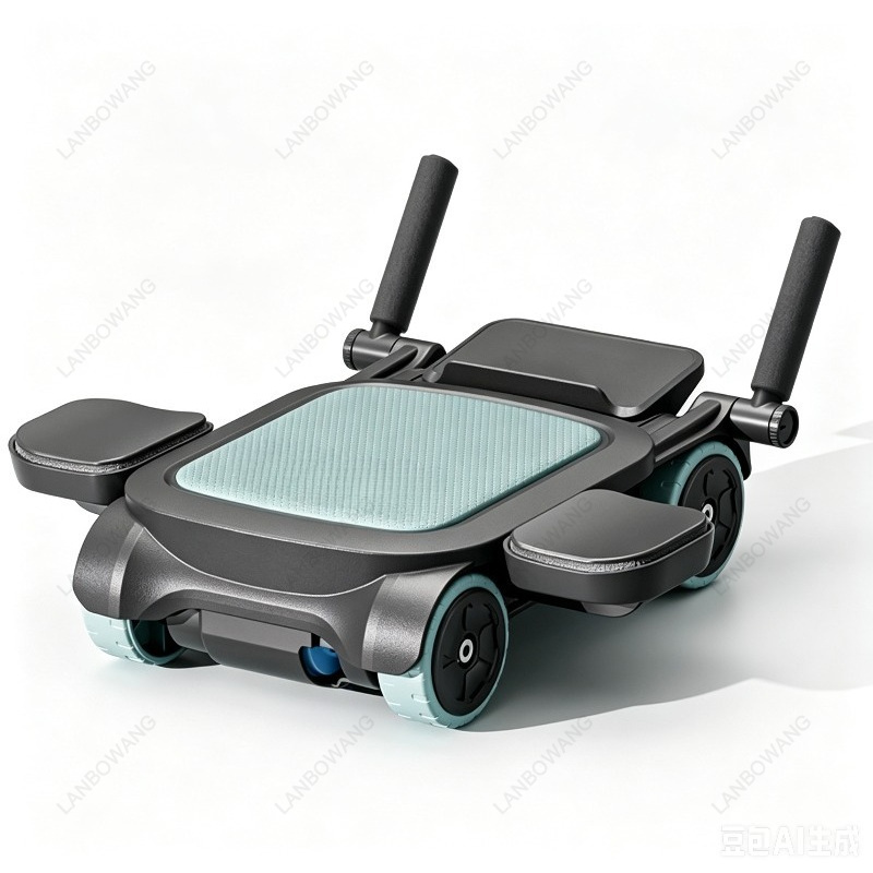 Ab Wheel Roller - New 4 Wheels Auto Rebound Ab