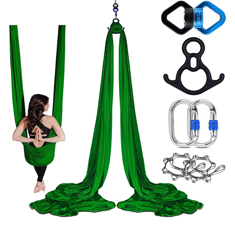 Yoga Swing Aerial - Convenient Adjustable Aerial Swing Yoga Hammock