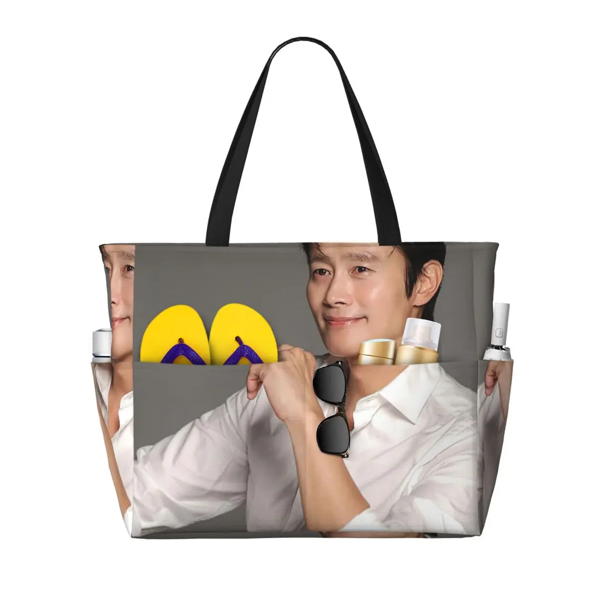 Yoga Fitness Tote - Lee Byung Hun Actor Beach Tote