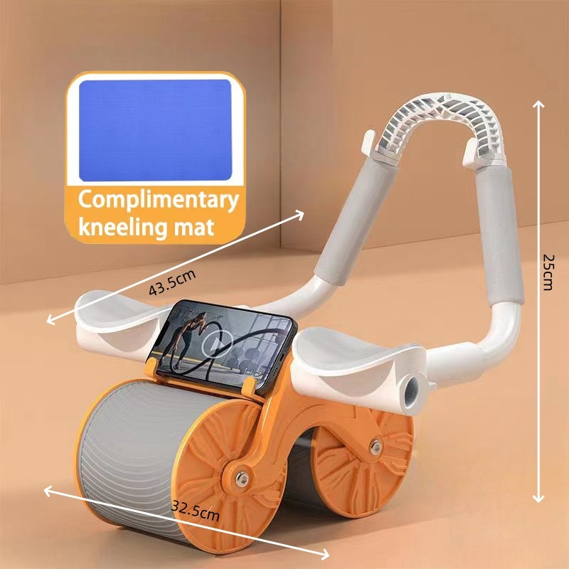 Ab Wheel Roller - New Automatic Rebound Support Type Four-wheel