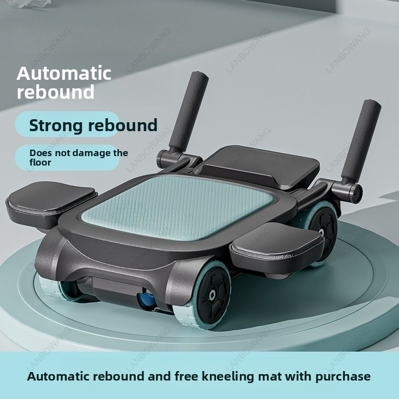 New 4 Wheels Auto Rebound Ab R - đánh giá và giá Ab Wheel Roller