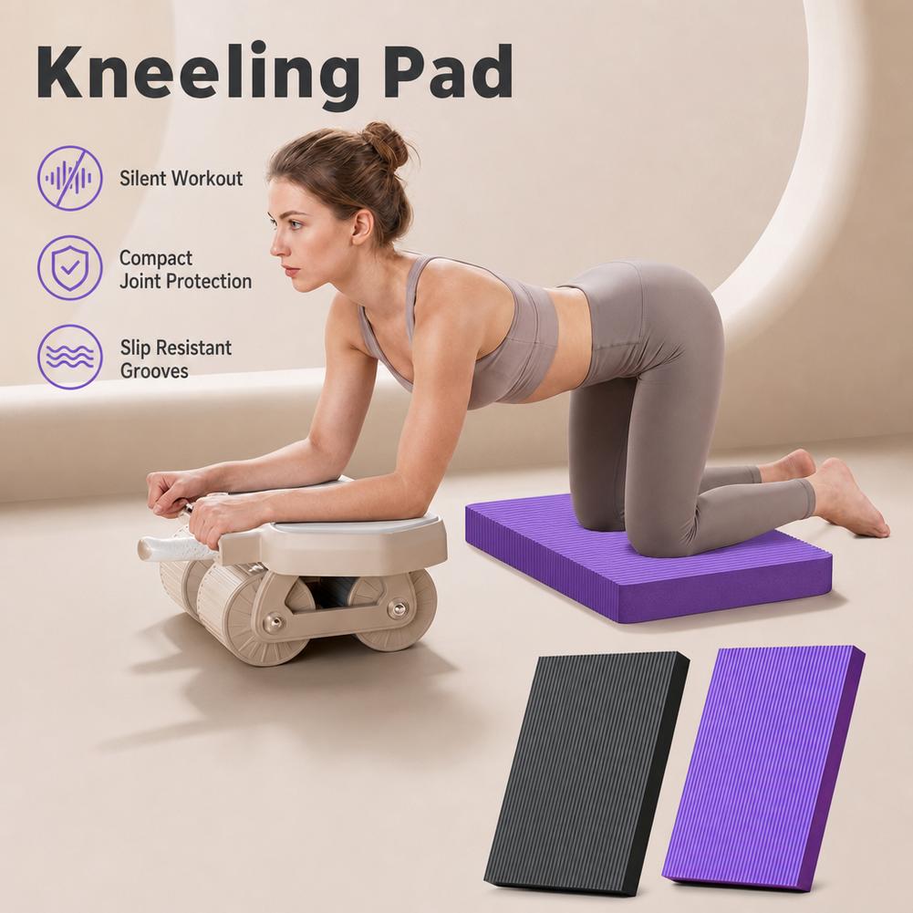 Thick Yoga Knee Pad Mat Non Sl - đánh giá và giá Ab Wheel Roller