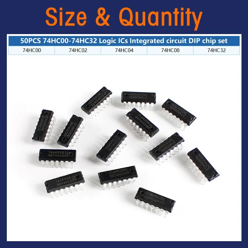50PCS Integrated Circuit Logic - đánh giá và giá Dip Bar Parallel