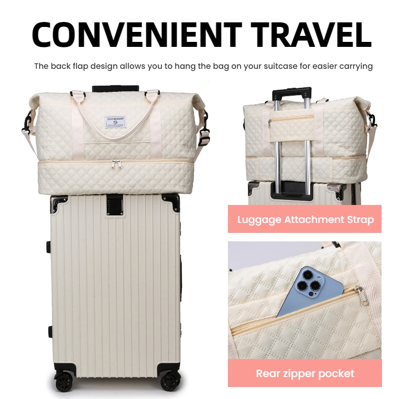 Large Capacity Travel Duffels  - đánh giá và giá Yoga Fitness Tote