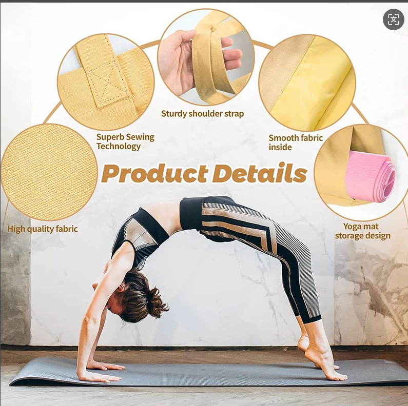 Multi‑Purpose Yoga Bag Yoga Ma - đánh giá và giá Yoga Fitness Tote