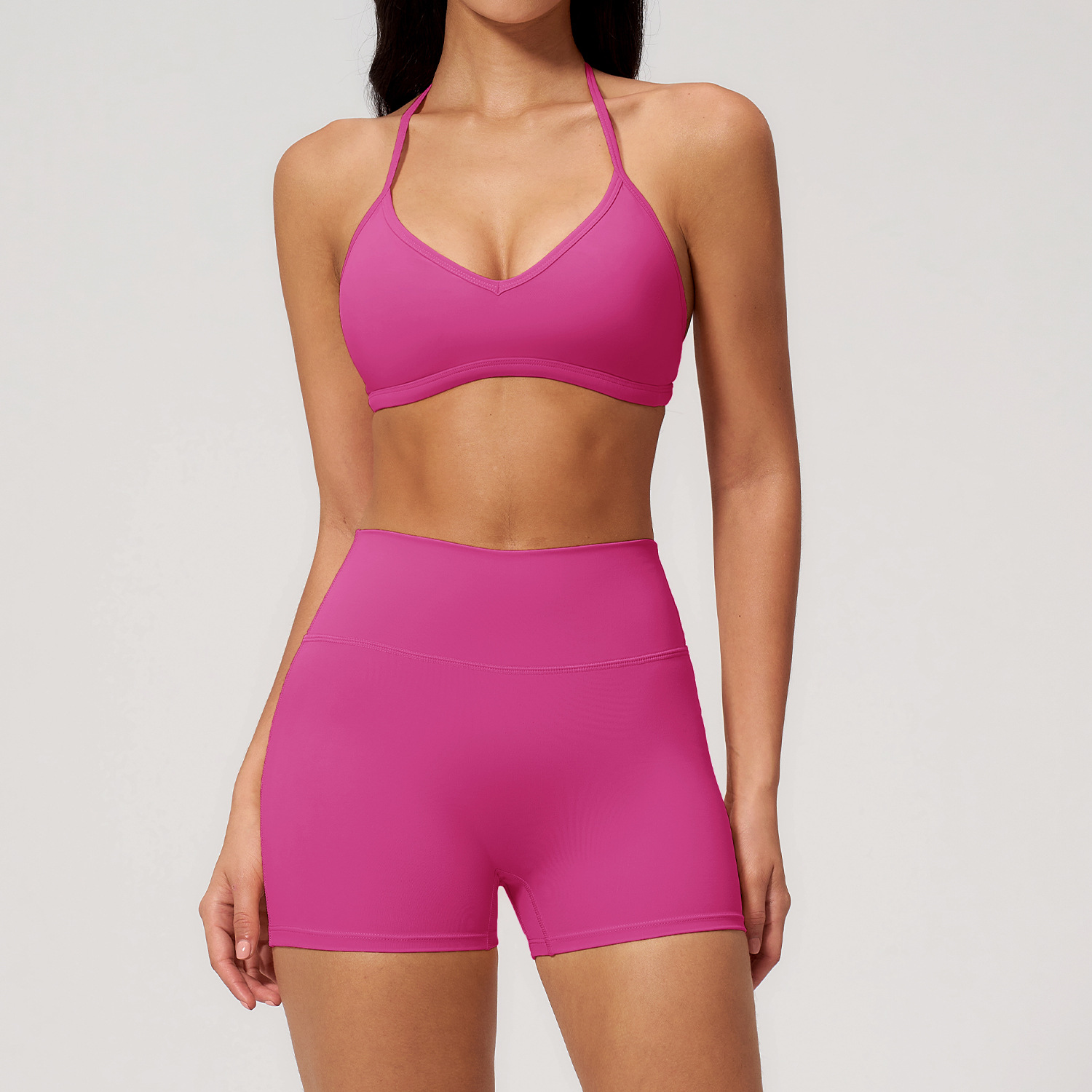Women V Neck Bra with Pad  Bik - đánh giá và giá Yoga Và Fitness