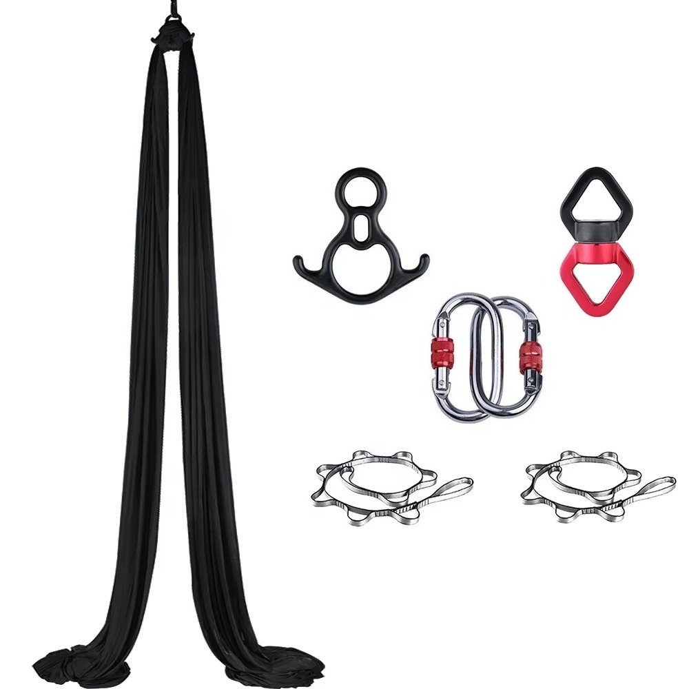 8 Meters Professional Black Ae - đánh giá và giá Yoga Swing Aerial