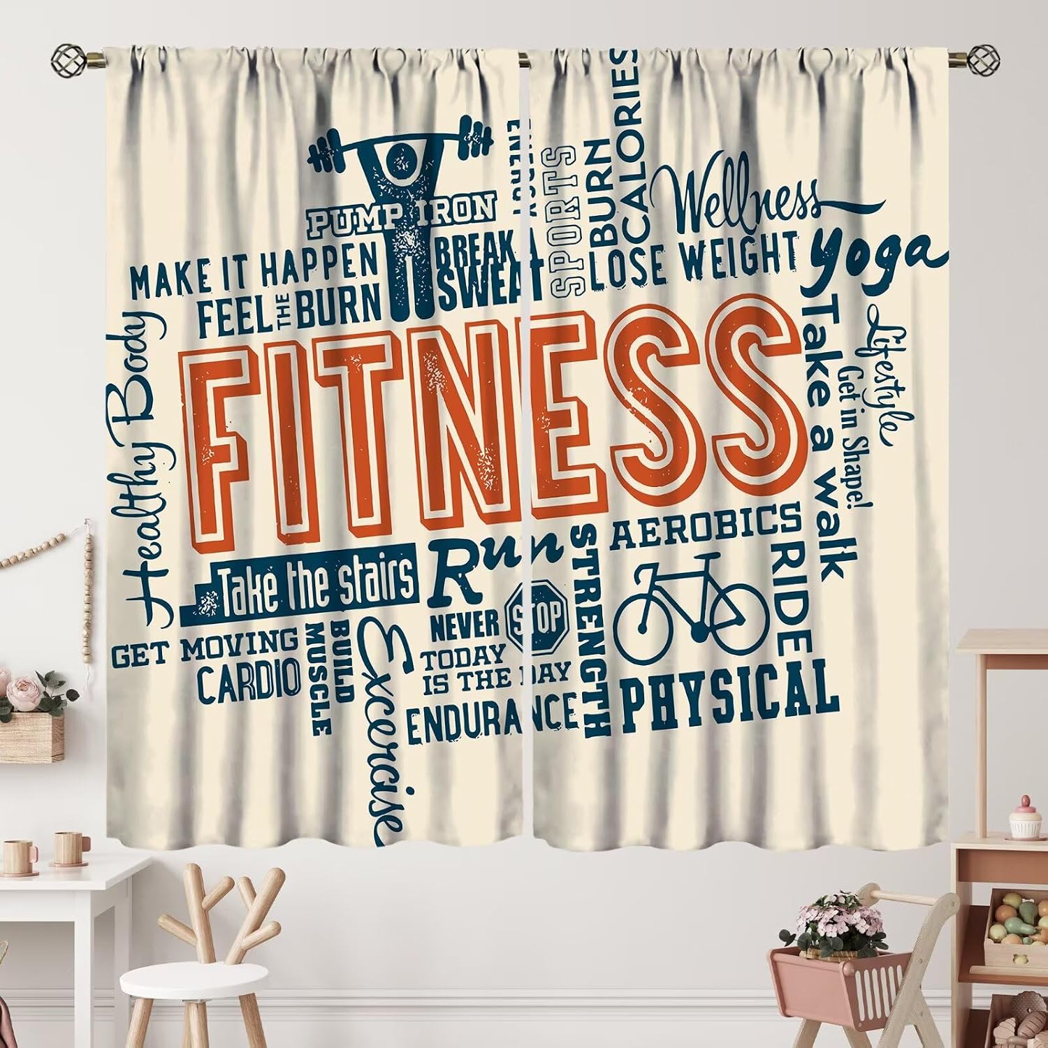 Large Fitness Workout Motivati - đánh giá và giá Yoga Fitness Hotel