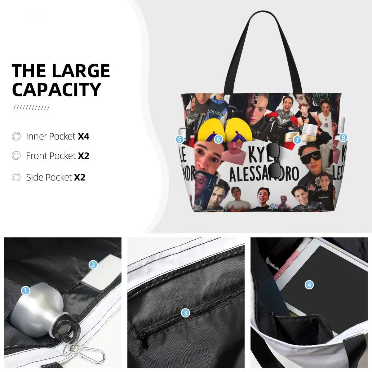 Kyle Alessandro (1) Beach Tote - đánh giá và giá Yoga Fitness Tote
