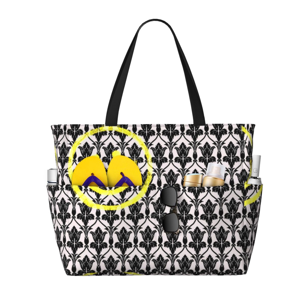 Sherlock Wallpaper Beach Tote  - đánh giá và giá Yoga Fitness Tote