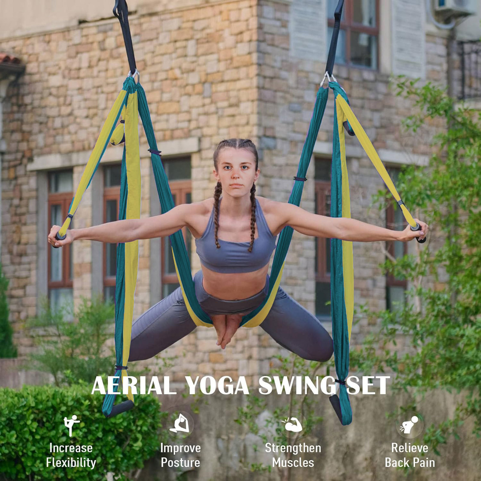 Гамак Для Йоги Aerial Yoga Ham - đánh giá và giá Yoga Swing Aerial