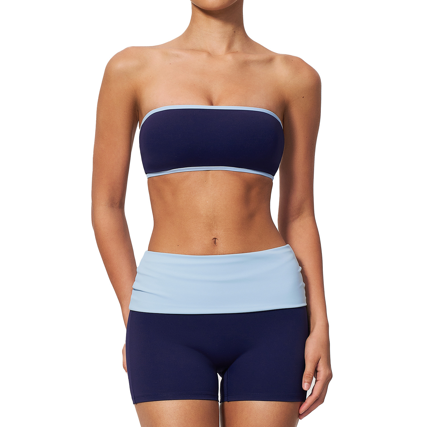 Women Nylon Two Piece Fitness  - đánh giá và giá Yoga Và Fitness