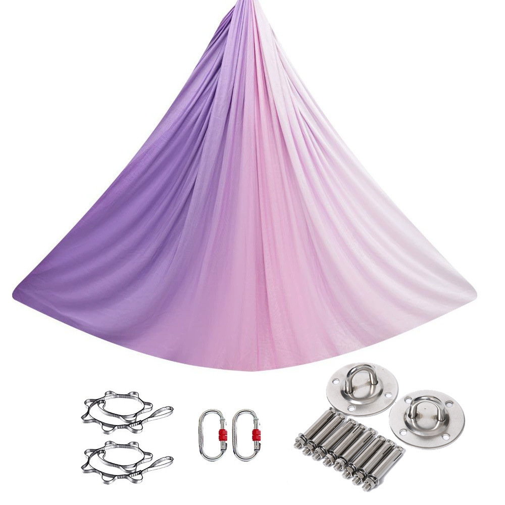 Colorful Gradient Print Elasti - đánh giá và giá Yoga Swing Aerial