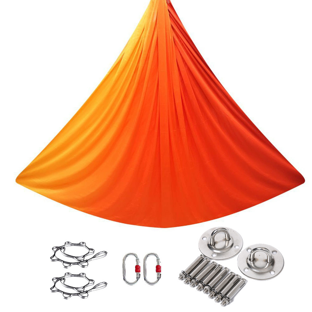 Colorful Gradient Print Elasti - đánh giá và giá Yoga Swing Aerial