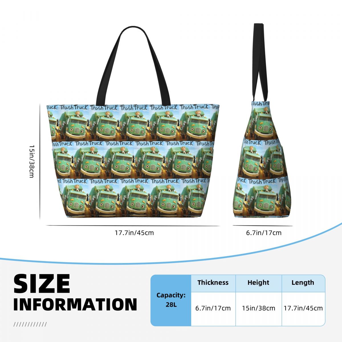 Hank And Trash Truck Cartoon B - đánh giá và giá Yoga Fitness Tote