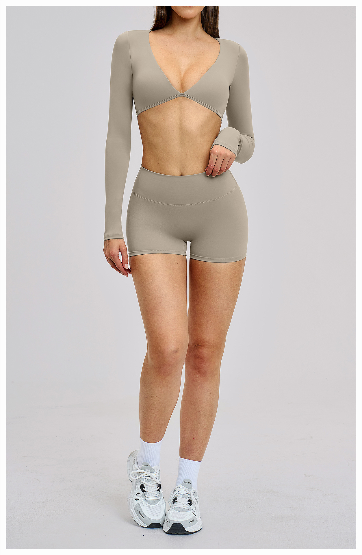 Sexy V-Neck Beautiful Back Hig - đánh giá và giá Yoga Và Fitness