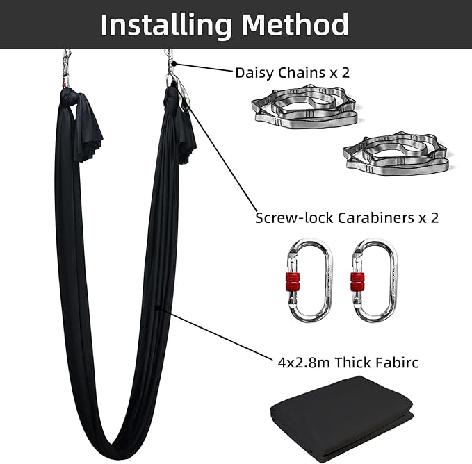 8m Premium Durable Aerial Yoga - đánh giá và giá Yoga Swing Aerial