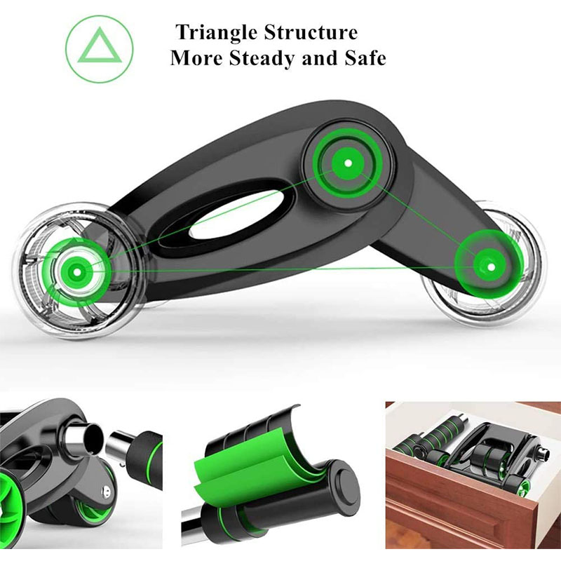 Folding Abs Workout Ab Roller  - đánh giá và giá Ab Wheel Roller