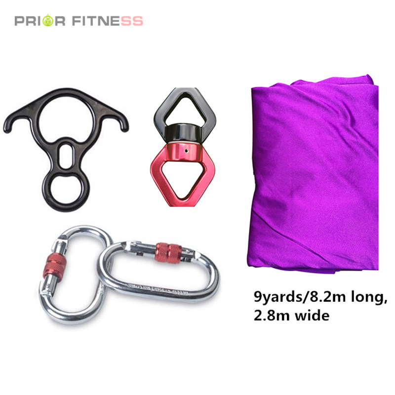 9 Yards 8.2m Aerial Yoga Silks - đánh giá và giá Yoga Swing Aerial