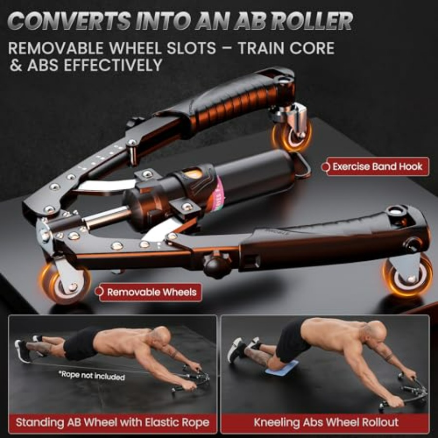 Twister Arm Trainer, 3 in 1 Hy - đánh giá và giá Ab Wheel Roller