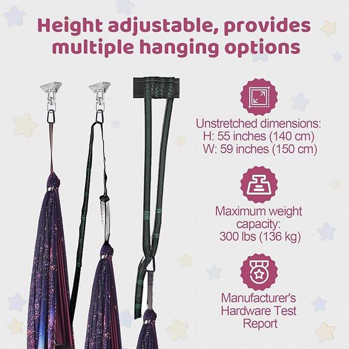 New Style High Quality Silk Fa - đánh giá và giá Yoga Swing Aerial