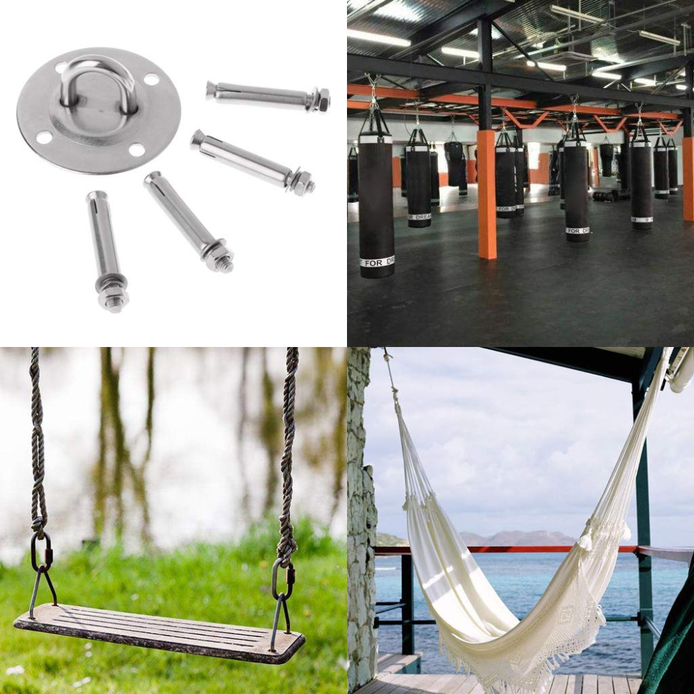 Hammock Wall Mount Anchor Hook - đánh giá và giá Yoga Swing Aerial
