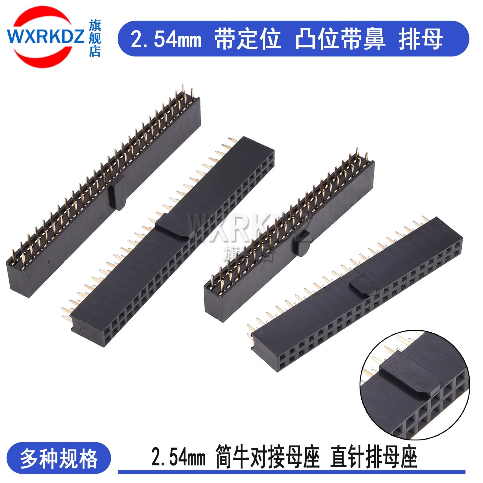 5pcs 2.54mm Pitch Female Heade - đánh giá và giá Dip Bar Parallel