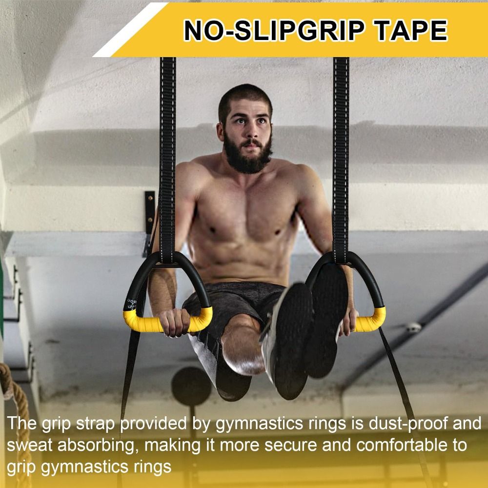 1 Pair Premium No-Punch Gymnas - đánh giá và giá Gymnastics Rings